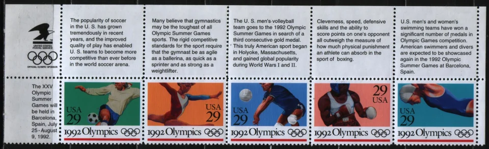 США - ЛОИ 1992. Сцепка перегнута.