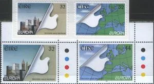 Ирландия - Европа 1995(тип I и тип II).