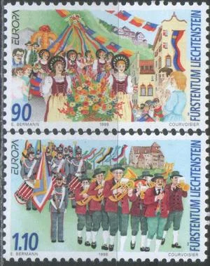 Лихтенштейн - Европа 1998.