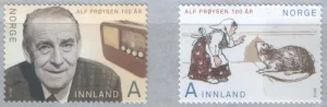 Норвегия - Писатель Альф Прайсен(2014).