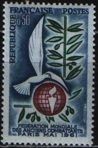 Франция - Международная ассоциация военных ветеранов(1961).