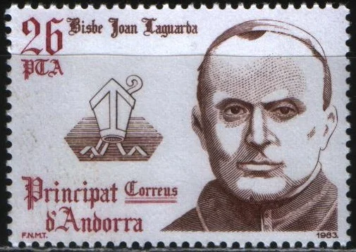 Андорра(Исп.) - Испанский курфюрст в Андорре Джоан Лагуард(1983).