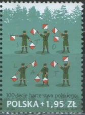 Польша - 100 лет Польским скаутам(2010).
