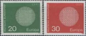 Германия - Европа 1970.