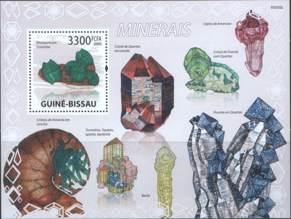 Гвинея Бисау - Минералы(2 бл., 2009).