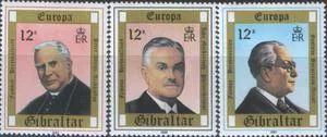 Гибралтар - Европа 1980.