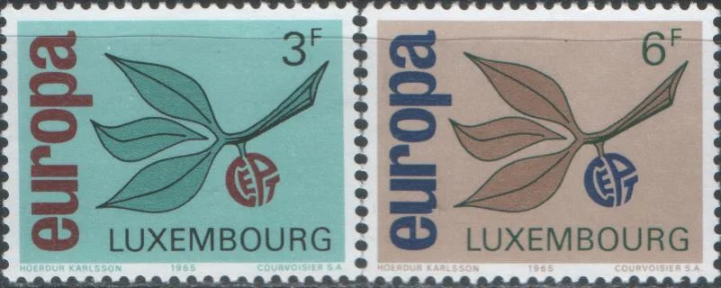 Люксембург - Европа 1965.