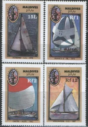Мальдивы - Парусные гонки(1987).