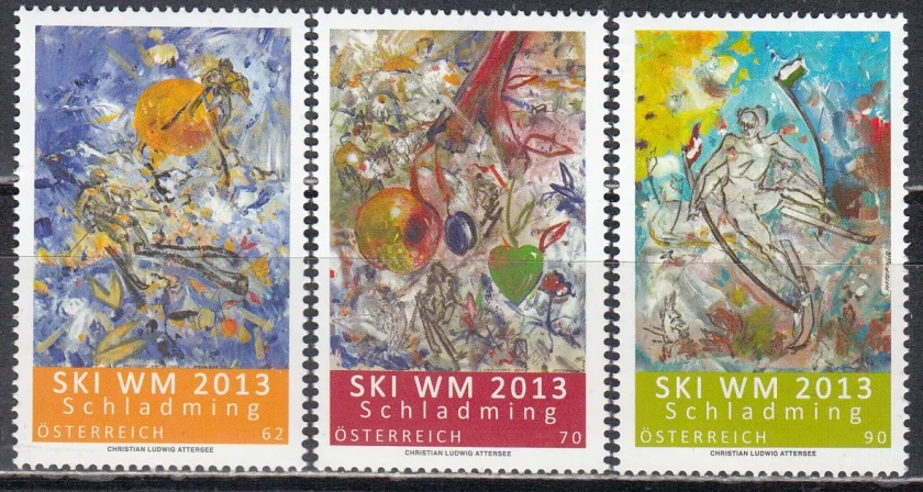 Австрия - Картины - Чемпионат мира по лыжным гонкам, Шладминг(2013).