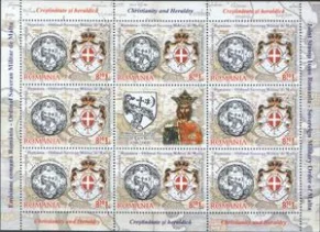Румыния - Христианский крест в геральдике(2012).