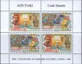 Аитутаки - 100 лет Олимпийским играм современности(1996).