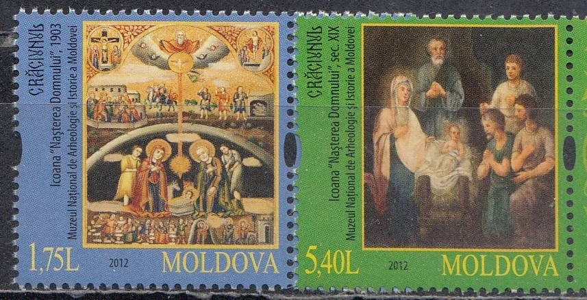 Молдова - С Новым годом и Рождеством 2012.