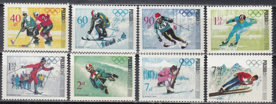 Польша - ЗОИ 1968.
