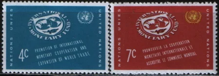 ООН(Нью-Йорк) - Международный валютный фонд(1961).