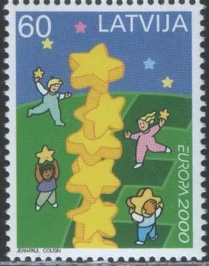 Латвия - Европа 2000.