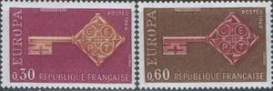 Франция - Европа 1968.
