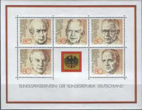Германия - Президенты Западной Германии(ФРГ)(1982).