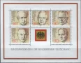 Германия - Президенты Западной Германии(ФРГ)(1982).