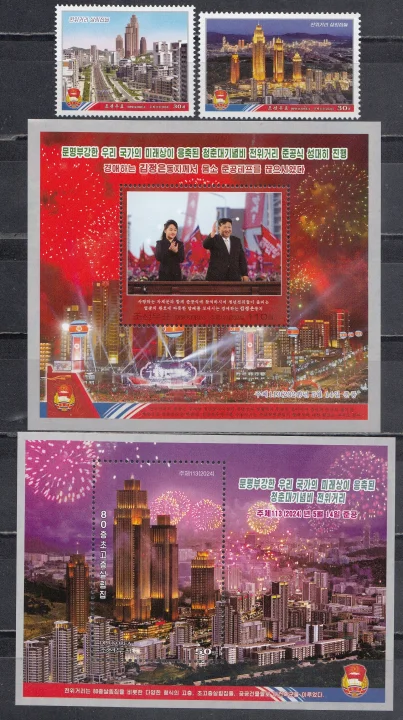 КНДР - Открытие улицы Джонви(2024).
