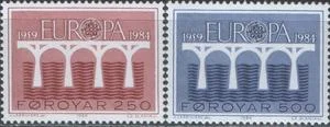 Фареры - Европа 1984.