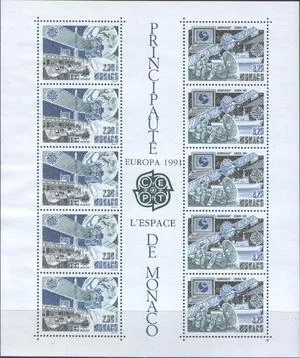 Монако - Европа 1991(блок).