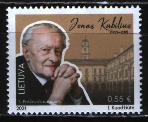 Литва - Математик Йонас Кубилюс(2021).
