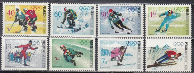 Польша - ЗОИ 1968.
