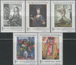 Чехословакия - Живопись(1966).