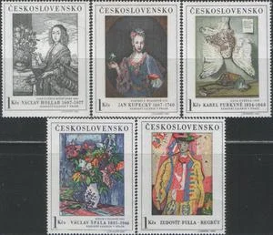 Чехословакия - Живопись(1966).