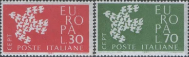 Италия - Европа 1961.