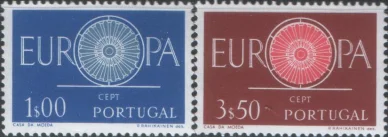 Португалия - Европа 1960.