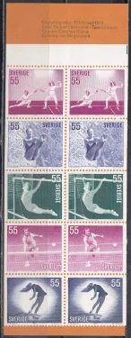 Швеция - Женщины в спорте. Буклет(1972).
