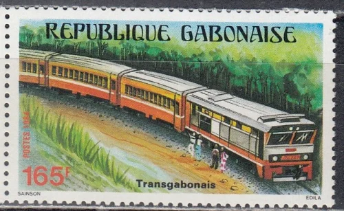 Габон - Электровоз(1984).