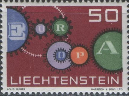Лихтенштейн - Европа 1961.