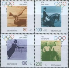 Германия -100 лет Олимпийским играм современности(1996).