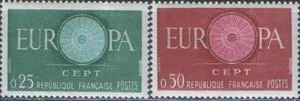Франция - Европа 1960.