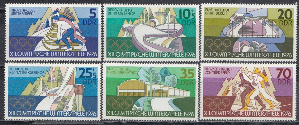 ГДР - ЗОИ 1976.