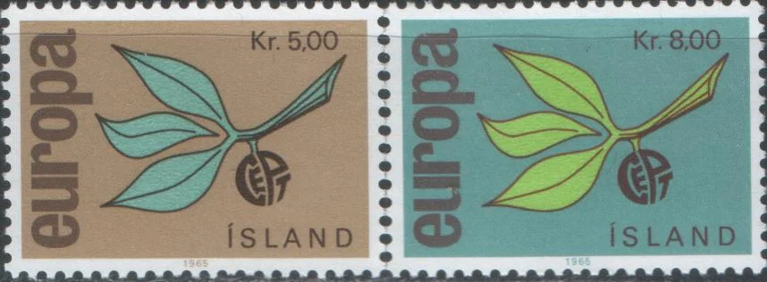 Исландия - Европа 1965.