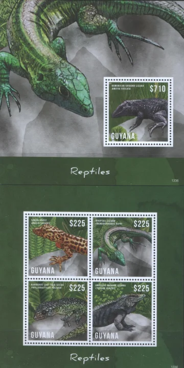 Гайяна - Рептилии(2013).