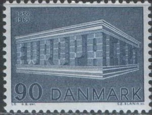 Дания - Европа 1969.