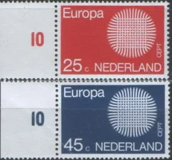 Нидерланды - Европа 1970.