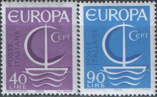 Италия - Европа 1966.