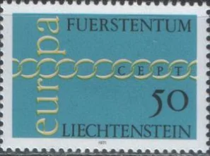 Лихтенштейн - Европа 1971.