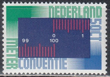 Нидерланды - 100 лет международной метрической конвенции(1975).