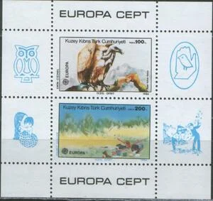 Кипр(Турц) - Европа 1986.