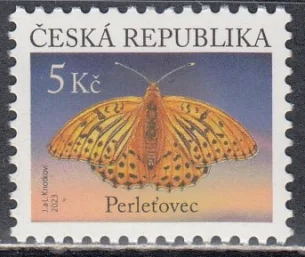Чехия - Бабочка. Серебряная переливница(2023).