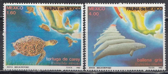 Мексика - Фауна(1982).