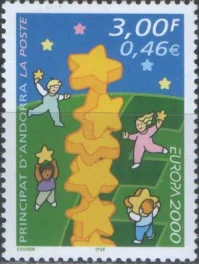 Андорра(Фр) - Европа 2000.