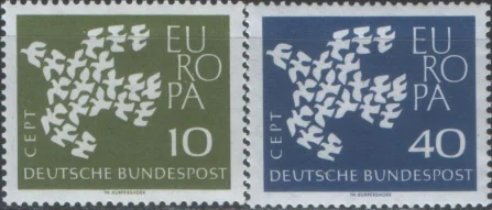 Германия - Европа 1961.