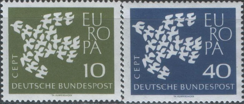 Германия - Европа 1961.
